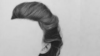 How to draw realistic hair