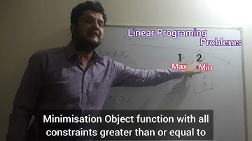 Simplex Method Part-1(Maximisation Case) OR(Operation Research) Ankur Sharma