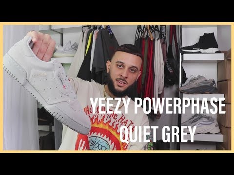 yeezy powerphase quiet grey