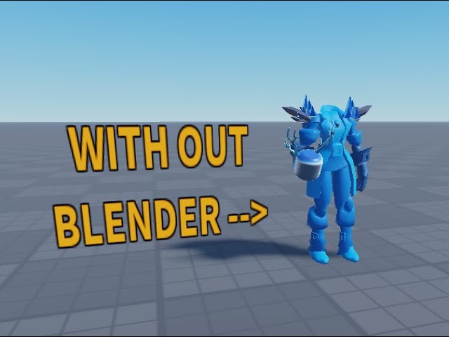 I just made this on mobile using an app , this file is in 3ma , can this be  used in roblox studio without blender,if yes then I am posting it as