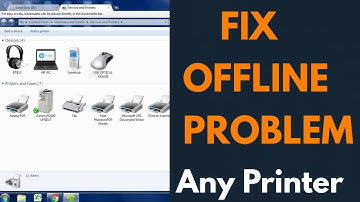 How to Change  Printer Offline to Online | Fix Printer Offline Problem