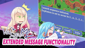 Extended Message Functionality - VisuStella MZ Plugin #77