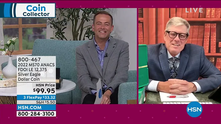 2022 MS70 ANACS FDOI LE 12,375 Silver Eagle Dollar Coin