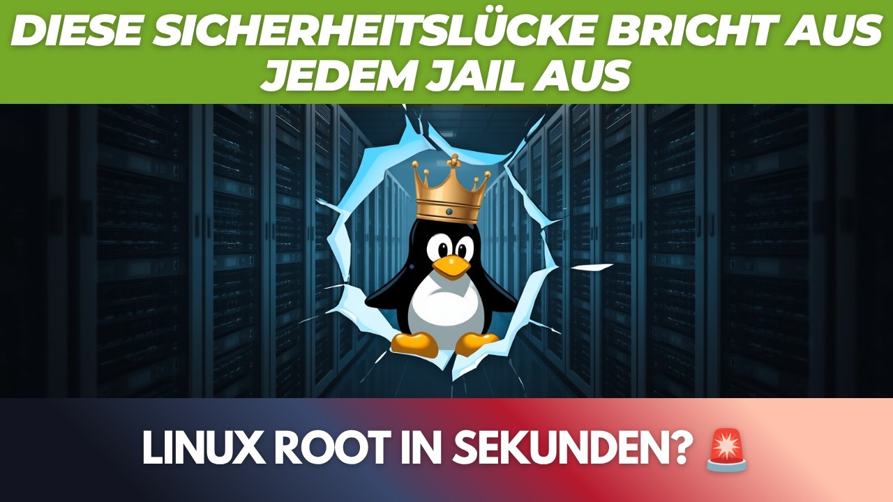 Linux Root in Sekunden? 🚨 Diese Sicherheitslücke bricht aus jedem Jail aus