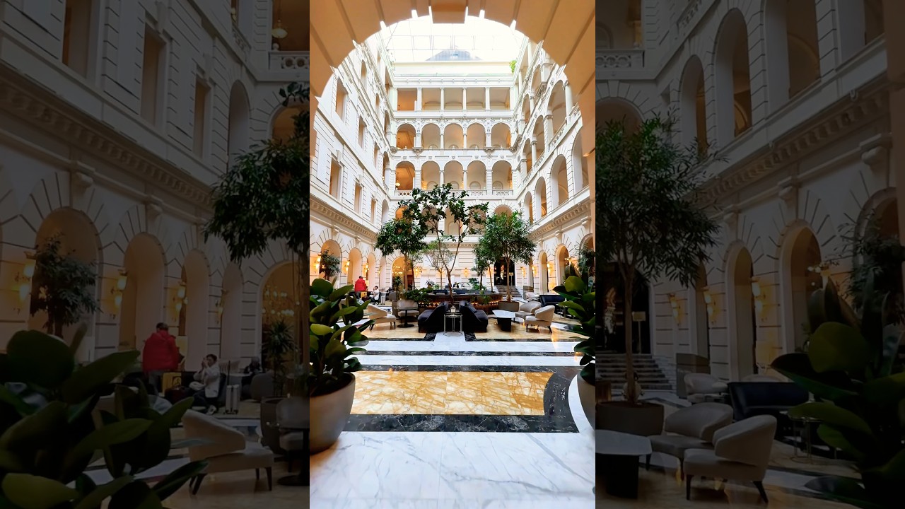 Inside New York Palace Hotel 🤩🤍 