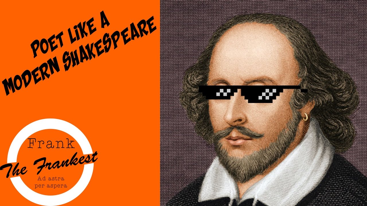 Poet like a Modern Shakespeare YouTube