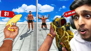 GTA 5 : $1 Weapon VS $1,000,000 GOD Weapon 😱..!!