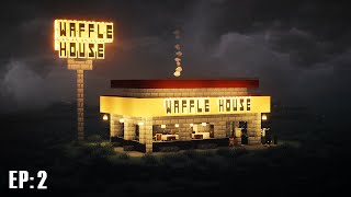 Surviving Minecraft's Scariest Mods While Drunk... Waffle House