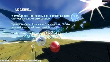 Ball Platform Game (Dexterity Ball 3D) (Bullet Physics)