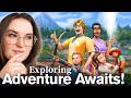 🏹Exploring The Sims 4 Adventure Awaits Expansion In My Forever World!