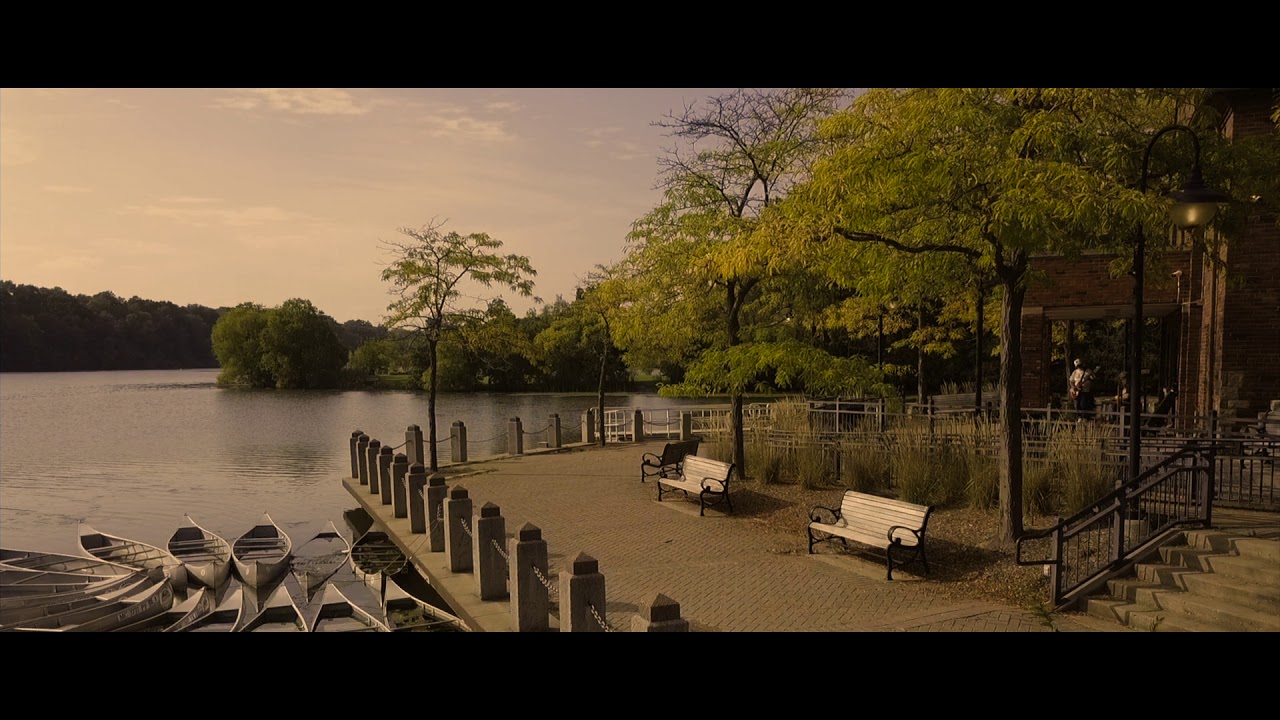 Newburgh LakeHines Park Aerial View YouTube