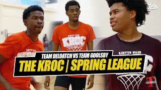 TEAM DELOATCH VS TEAM GOOLSBY | THE KROC SPRING LEAGUE