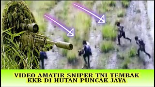 VIRAL HARI INI !! Detik Detik Sniper TNI Bidik Target Di Papua