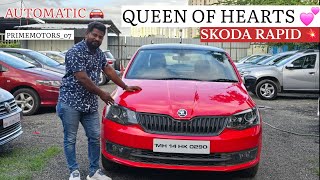 A 2019 MODEL SKODA RAPID | AUTOMATIC TRANSMISSION | SINGLE OWNER | INSURANCE VALID | PRIMEMOTORS_07📍