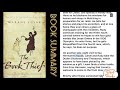 The Book Thief - Markus Zusak (Book Summary)