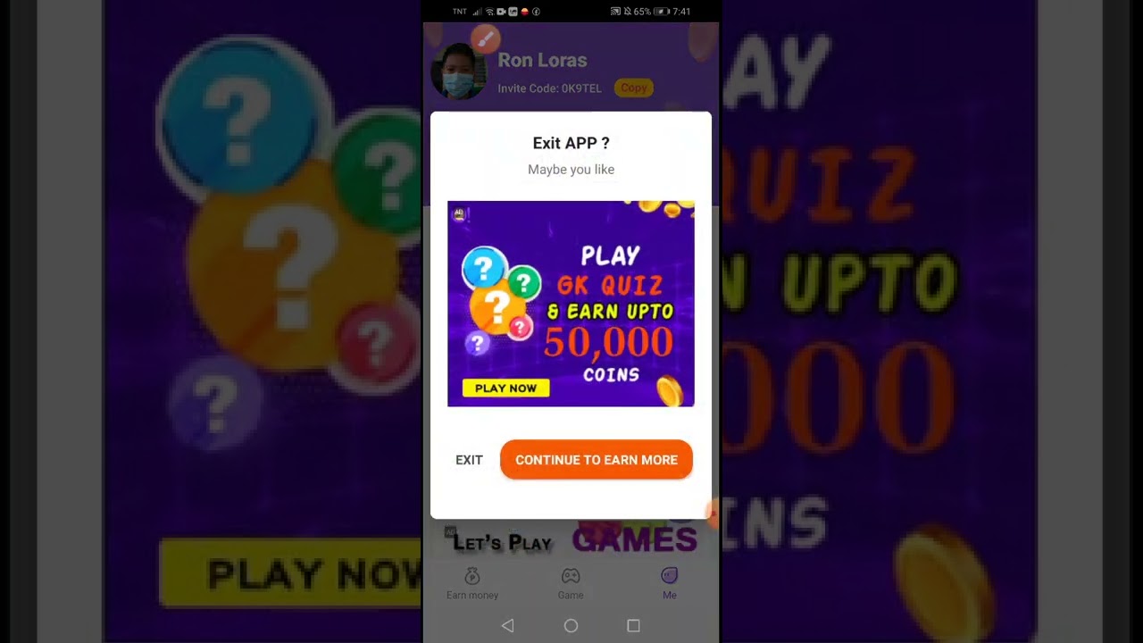 casual earn and bling app