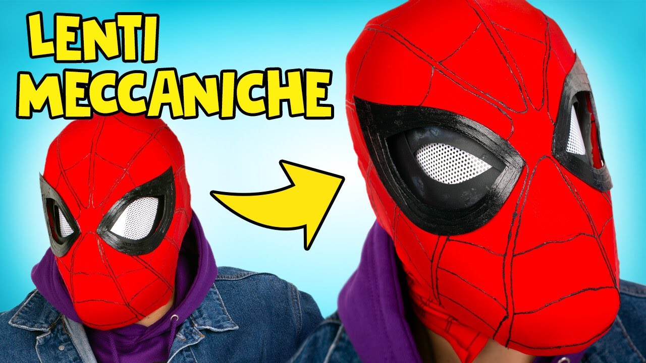 Realizzazione di una maschera di Spider-Man 