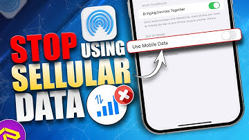 How To Stop AirDrop From Using Cellular Data on iPhone | Save Mobile Data Usage