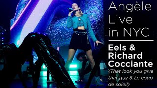 Video thumbnail of "Angèle - That look you give that guy + Le coup de soleil - Live in NYC 5-5-2023"