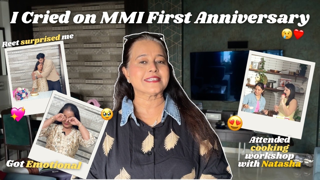 I *CRIED* on Maa Made's It FIRST ANNIVERSARY🥹❤️ | Attended a Cooking Workshop | Maa Made It