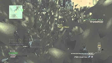 best nasty predator missile triple kill - MW3