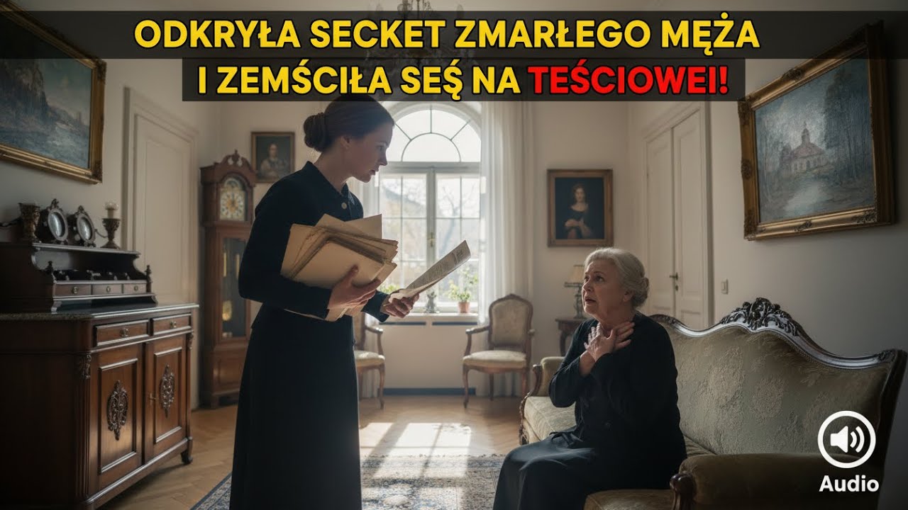 Zaledwie dzień po pogrzebie męża teściowa wyrzuca ją z domu, ale wdowa odkrywa szokujące tajemnice..