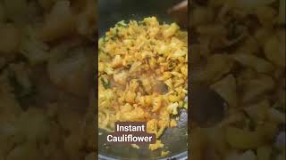 Instant Cauliflower Recipe foryou shortvideoviral viralvideo  food foodlover mutton
