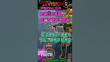Eclipse Protocol: Master Crowd Control in The Division 2! #thedivision2 #division2 #shorts