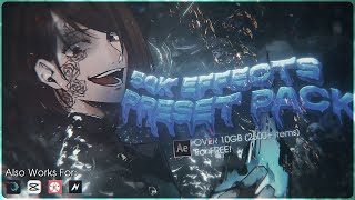 EDITING PACK/PRESET PACK (over 10GB+) | FREE EDITING PACK for AMV [Overlay,CC,Shake,SFX,Twitch,etc]