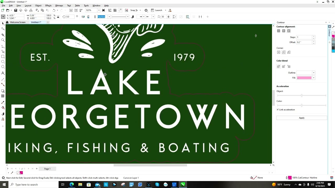 Another Cut Line Video, CorelDraw & Versaworks