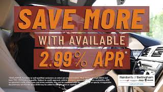 Fall Pre-Owned Clearance Event | Available 2.99% APR* | Rairdons of Bellingham