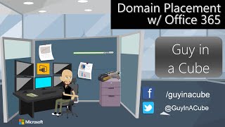 domain placement with office 365