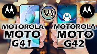 Motorola Moto G41 Vs Motorola Moto G42