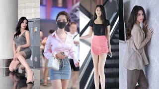 Mejores Street Fashion  China | Beautiful Girl  |   Hottest Chinese Girls Street Fashion