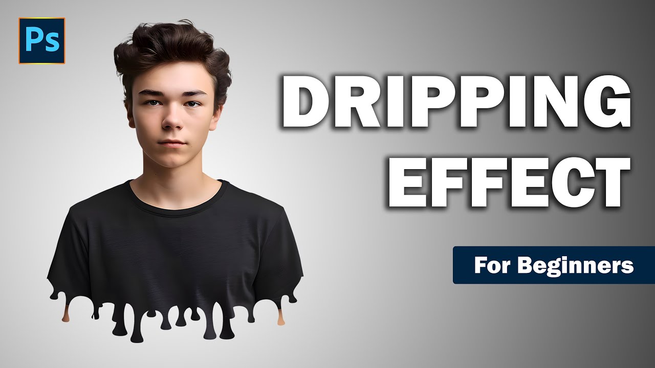 Dripping Effect in Photoshop | Beginners Tutorial