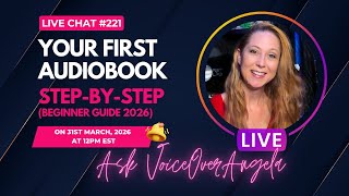Your First Audiobook Step-by-Step (Beginner Guide 2026) - Live Chat #221