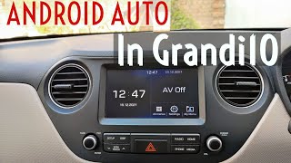 How to use Android Auto in your Car 🚗🚗  - Demo  #grandi10 #tksvlogs #hyundaiindia screenshot 5