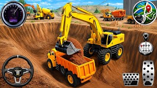City Road Construction Simulator 3D - Mega Excavator Truck Action 🚧🔥 (Android Gameplay) screenshot 3