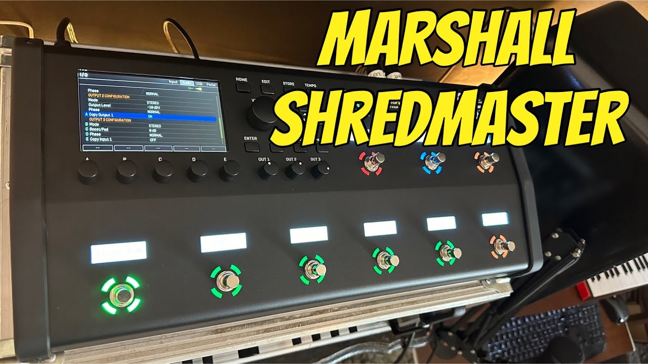 Marshall ShredMaster na Fractal Audio - YouTube
