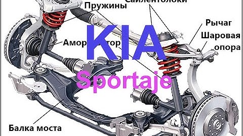 СТУЧИТ И СКРИПИТ ХОДОВАЯ  KIA SPORTAJE 3 осмотр ходовой. Как найти стук в подвеске