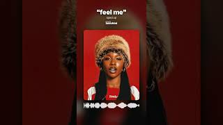 feel me (sped up) afrobeat x pluggnb x dancehall | prod.Zucchini #shorts