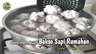 Download Lagu Cara Membuat Bakso Sapi Rumahan, Yang Kenyal dan Enak  || Resep SakiraTV MP3