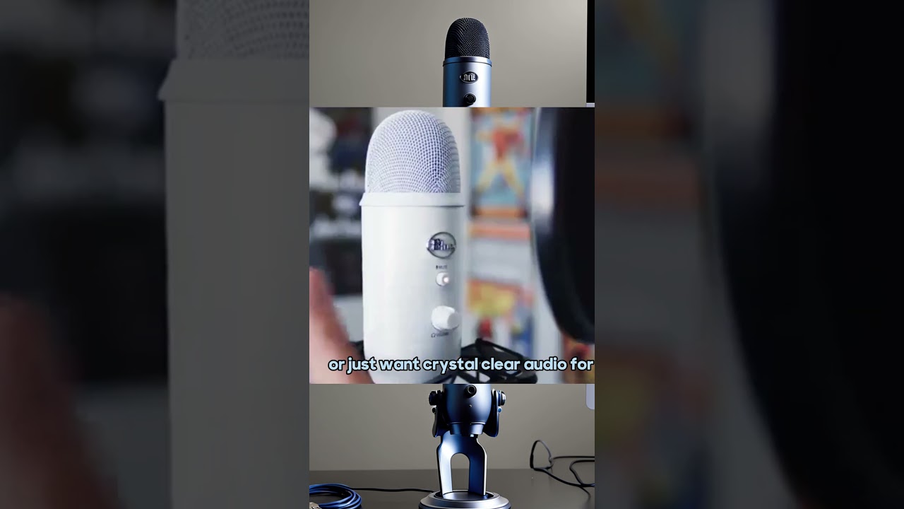 Crystal Clear Sound with the Blue Yeti USB Microphone 🌟🎙️ 