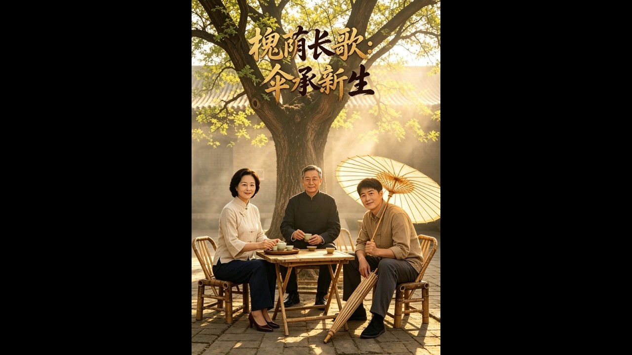 💥【一口氣看完】《槐蔭長歌：傘承新生》#短劇 #AI短劇 #逆襲 #drama #爽劇 #鯊魚先生🦈