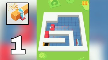 Shape Slicer 3D Gameplay Walkthrough || Level 1-30 || Part 1 || {Android}