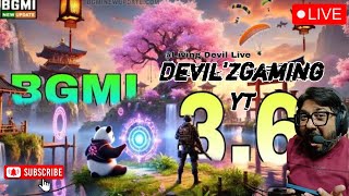 Wait Over Lets Play BGMI3.6 New update#bgmi #120fps #iqoo12 #15promax @LivingDevilLive