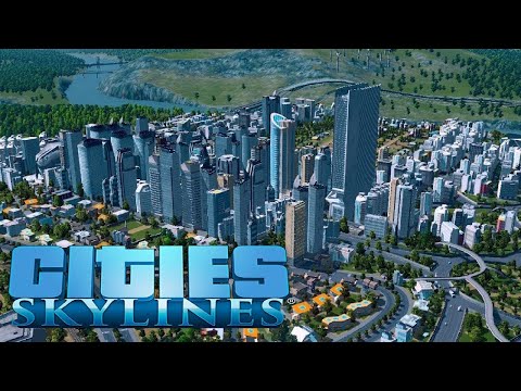 Видео: Cities: Skylines - №7, Деловой Центр.