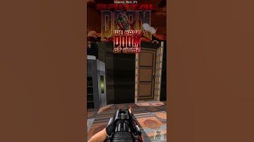 Doom 2 - We Have Doom At Home - #doom #doom2 #games #retrogaming  #doomwads #gameshorts #secrets