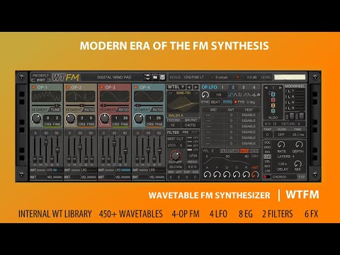 WTFM Wavetable FM Synthesizer (RackExtension for Reason)