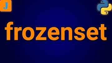 Python frozenset Constructor | Python Tutorial For Beginners